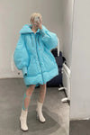 CHENPENG windproof light blue bubble down jacket CP19AWJ011
